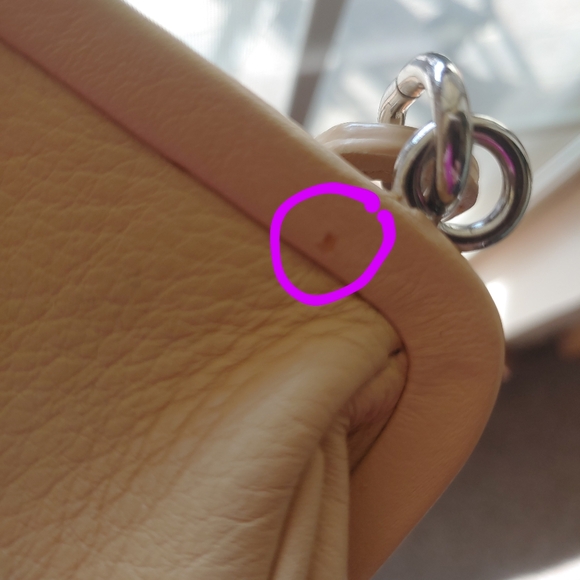 Preston&York Nude Leather Handbag - Picture 9 of 11